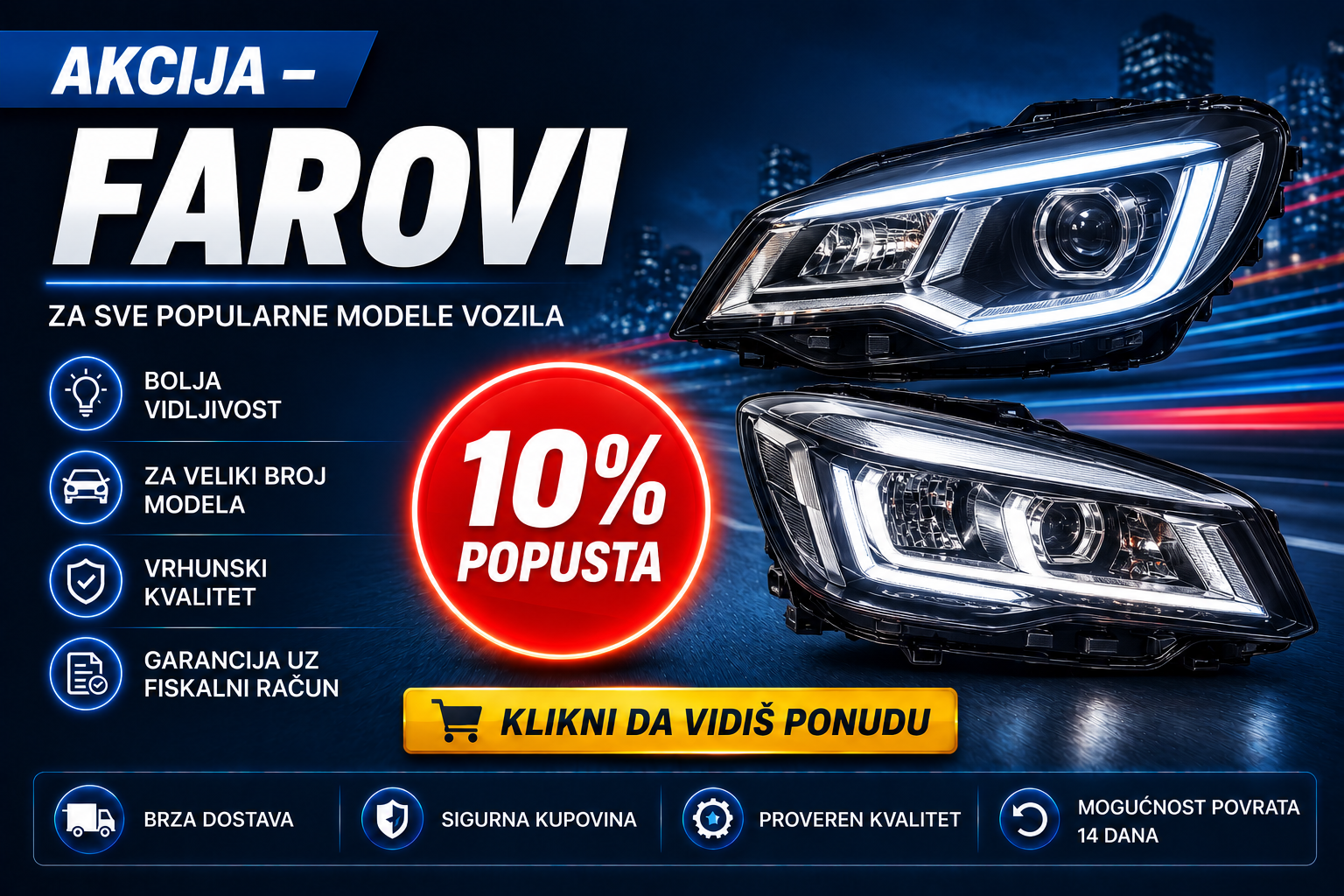 Akcija – 10% popusta