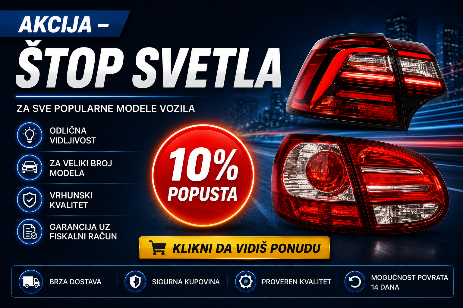 Akcija – 10% popusta