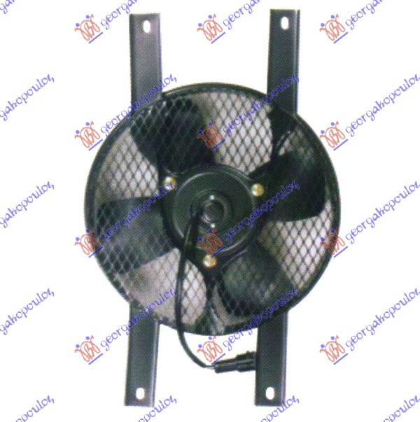 Suzuki vitara 4d 92-98 VENTILATOR KLIME KOMPLET (BENZIN/DIZEL) (28cm)