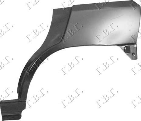 Renault clio i 1996-1998 (b c57/5 357) RUB 4 VRATA