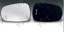 Renault clio ii 1998-2001 (bb/cb) STAKLO RETROVIZORA SA GREJACEM (ASFERICNO)