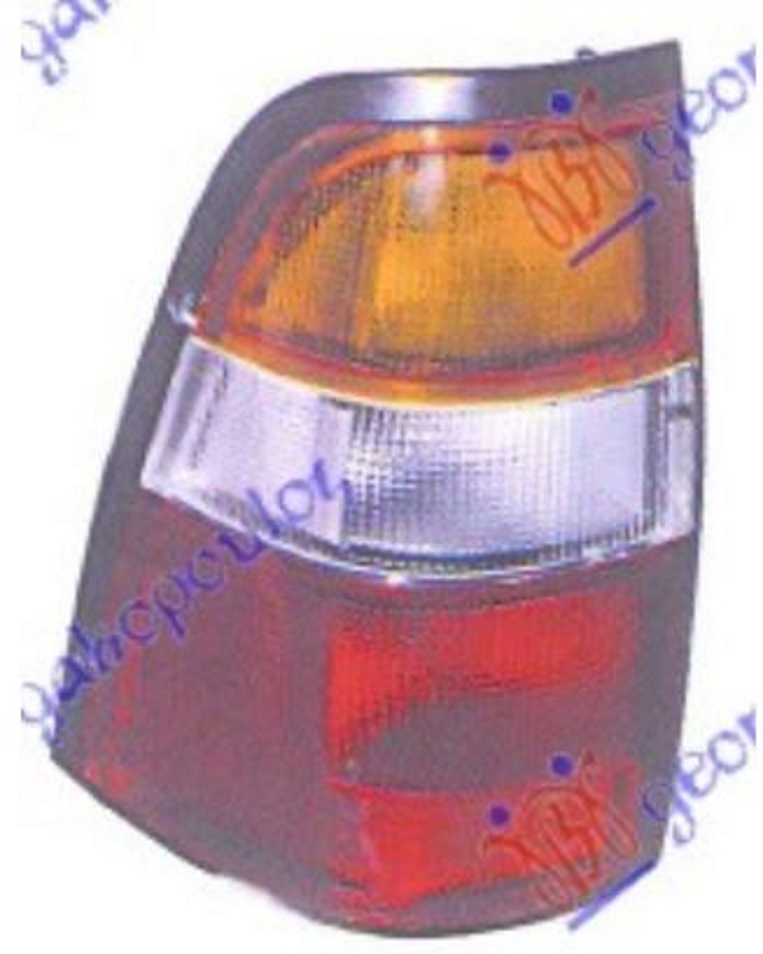 Isuzu p/u 1997-2002 STOP LAMPA (ZUTI MIGAVAC) -1999