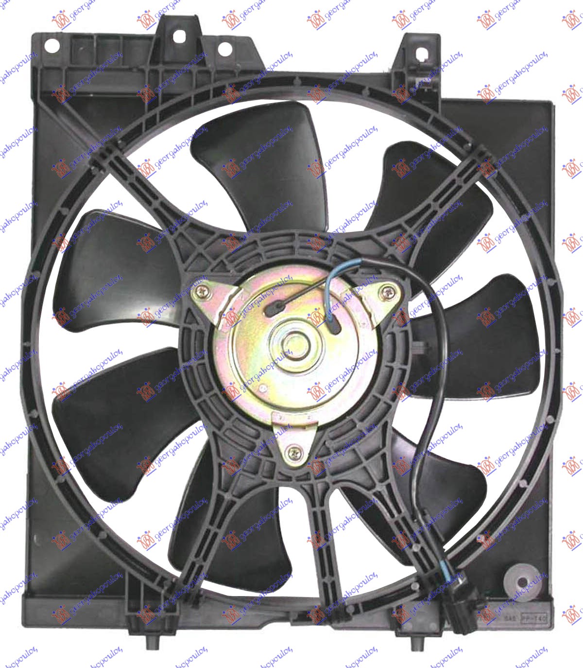 Subaru forester 98-02 VENTILATOR KLIME KOMPLET (2.0 BENZIN)