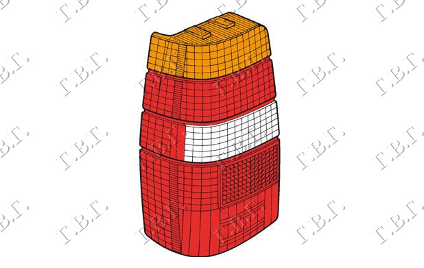 Fiat fiorino 97-99 STAKLO STOP LAMPE