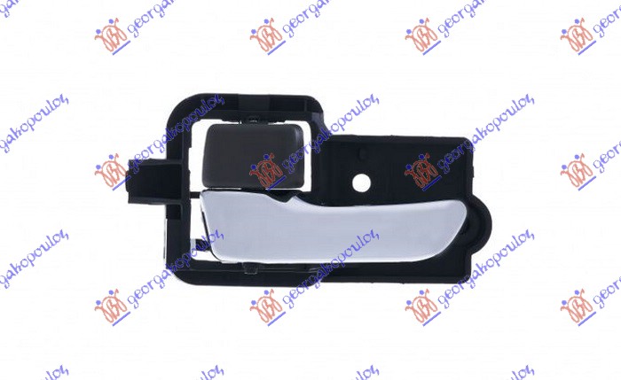 Toyota avensis 1997-2003 (t22) KVAKA PREDNJIH/ZADNJIH VRATA UNUTRASNJA HROM/SIVA