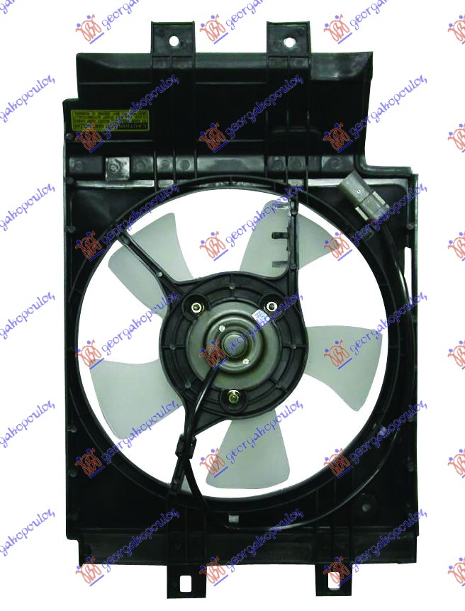 Nissan micra (k11) 98-00 VENTILATOR KLIME KOMPLET (BENZIN)