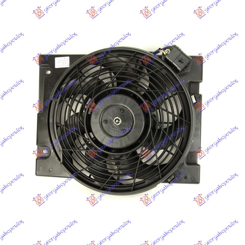 Opel zafira 99-05 VENTILATOR KLIME KOMPLET (BENZIN/DIZEL) (3 PIN)