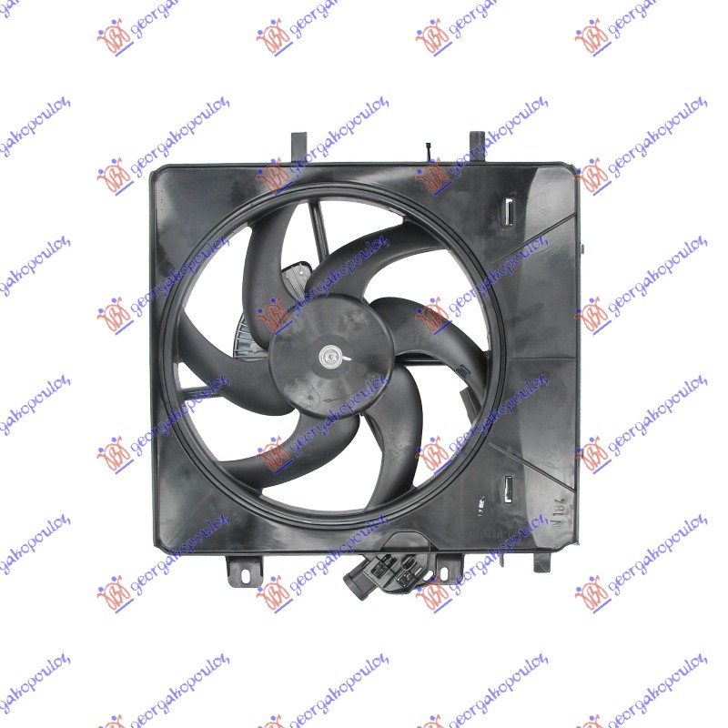 Citroen c2 08-10 VENTILATOR (2 KABLA) (34cm)