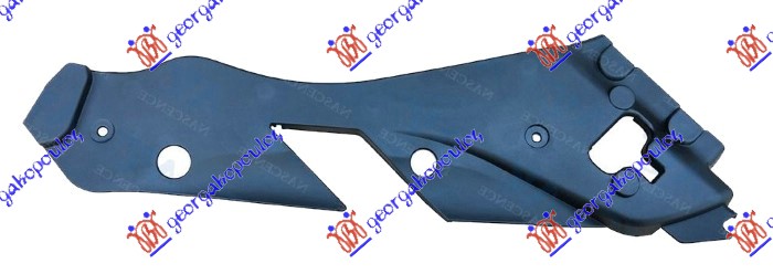 Mercedes c class (w204) 07-11 POKLOPAC FARA GORNJI PLASTICNI