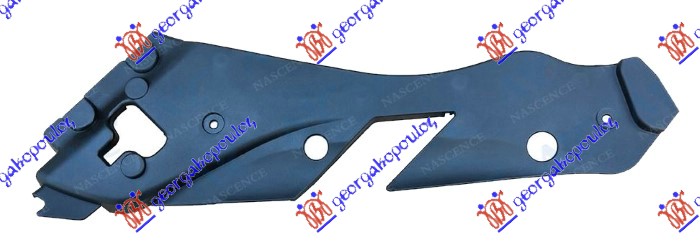 Mercedes c class (w204) 07-11 POKLOPAC FARA GORNJI PLASTICAN