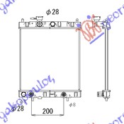 Nissan micra (k11) 00-02 HLAD MOTORA 1.0-1.316V(38x36)AUTOMATIK