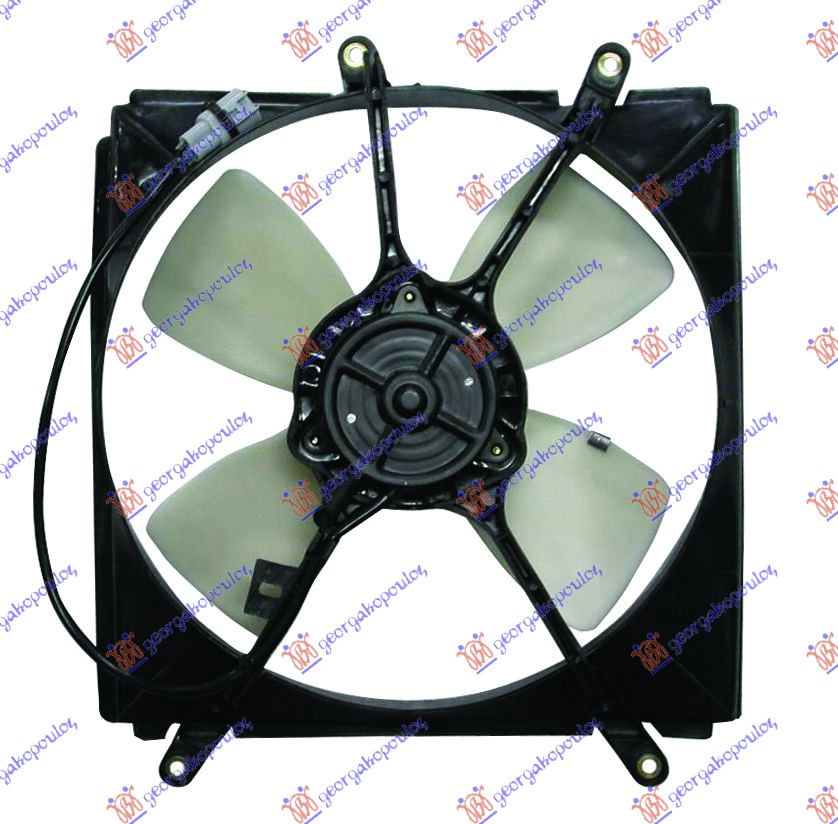 Toyota rav 4 (xa10) 98-00 VENTILATOR KOMPLET 2.0 16V BENZIN