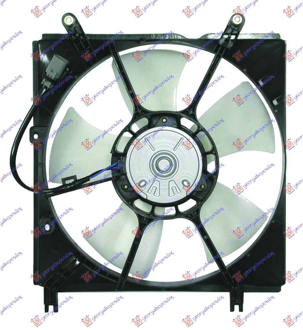 Toyota rav 4 (xa20) 00-05 VENTILATOR KOMPLET BENZIN-DIZEL