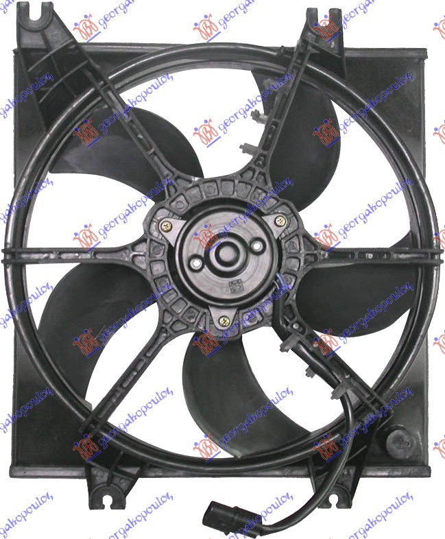 Hyundai accent sdn 99-02 VENTILATOR KOMPLET BEN-DIZ (MANUEL-AUTOM