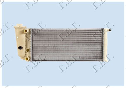 LANCIA Y10 84-91 HLADNJAK MOTORA 750-900 1.0/1.1 (MAN/AUTO) (52x25)