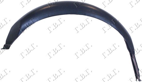 Renault laguna 1998-2000 (b56/556) POTKRILO (ZADNJI DEO) PLASTICNO do kabine