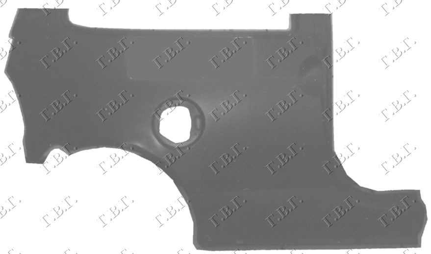 Renault twingo 2000-2007 (c06) ZADNJI BLATOBRAN