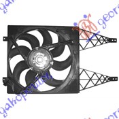 Skoda fabia 99-07 VENTILATOR KOMPLET BENZIN/DIZEL (39mm)