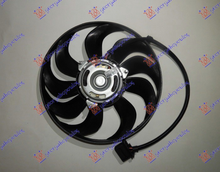 Vw polo 02-05 VENTILATOR (MOTOR+ELISA) (290mm) (2 PIN)