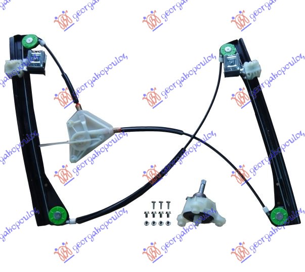 Vw polo 05-09 PODIZAC PREDNJEG PROZORA MEHANICKI 3 VR