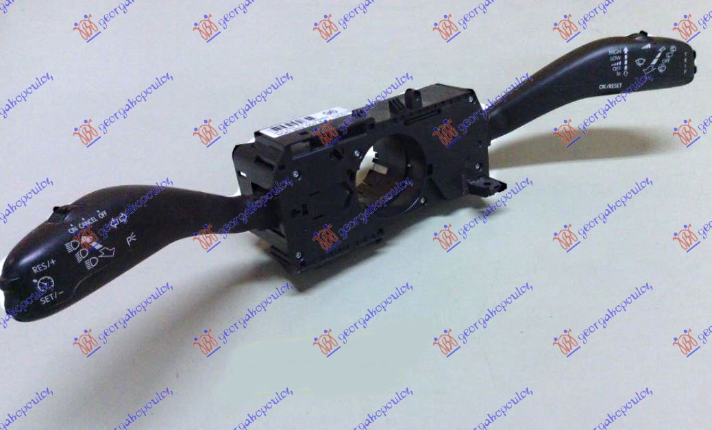 Vw polo 2002-2005 (9n2) PREKIDAC/RUCICA NA VOLANU (FAR/MIGAVAC/PREDNJI I ZADNJI BRISAC) (20 PIN)