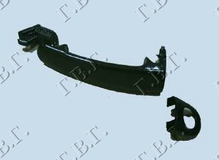 Vw polo 2002-2005 (9n2) KVAKA PREDNJIH VRATA SPOLJASNJA (SA OTVOROM ZA KLJUC)