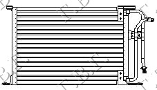 Ford fiesta 99-02 HLADNJAK KLIME BENZIN-DIZEL (51.8x36.2)