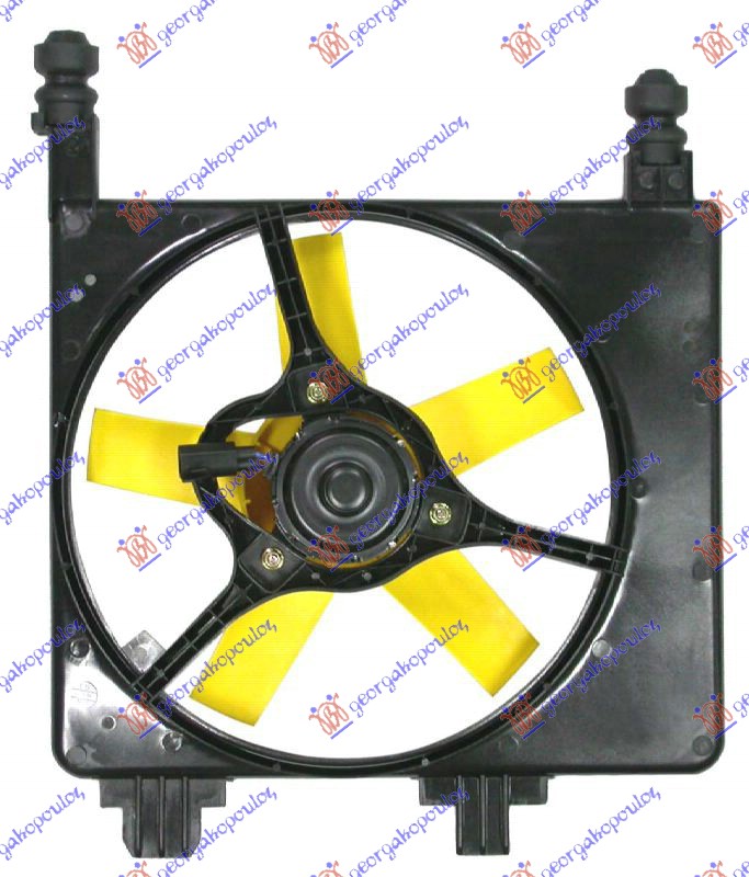 Ford fiesta 99-02 VENTILATOR KOMPLET BENZIN -A/C