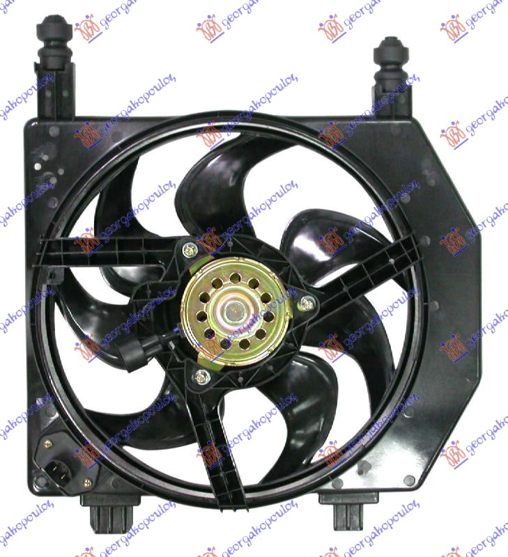 Ford fiesta 99-02 VENTILATOR KOMPLET (BENZIN-DIZEL) +A/C