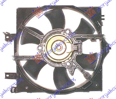 Nissan primera (p11) 99-01 VENTILATOR KOMPL.(+A/C)2.0 BENZIN