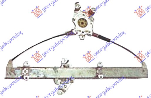 Nissan almera (n16) l/b 00-06 PODIZAC PREDNJEG PROZORA ELEKTRICNI (BEZ MOTORA) (JAPAN)