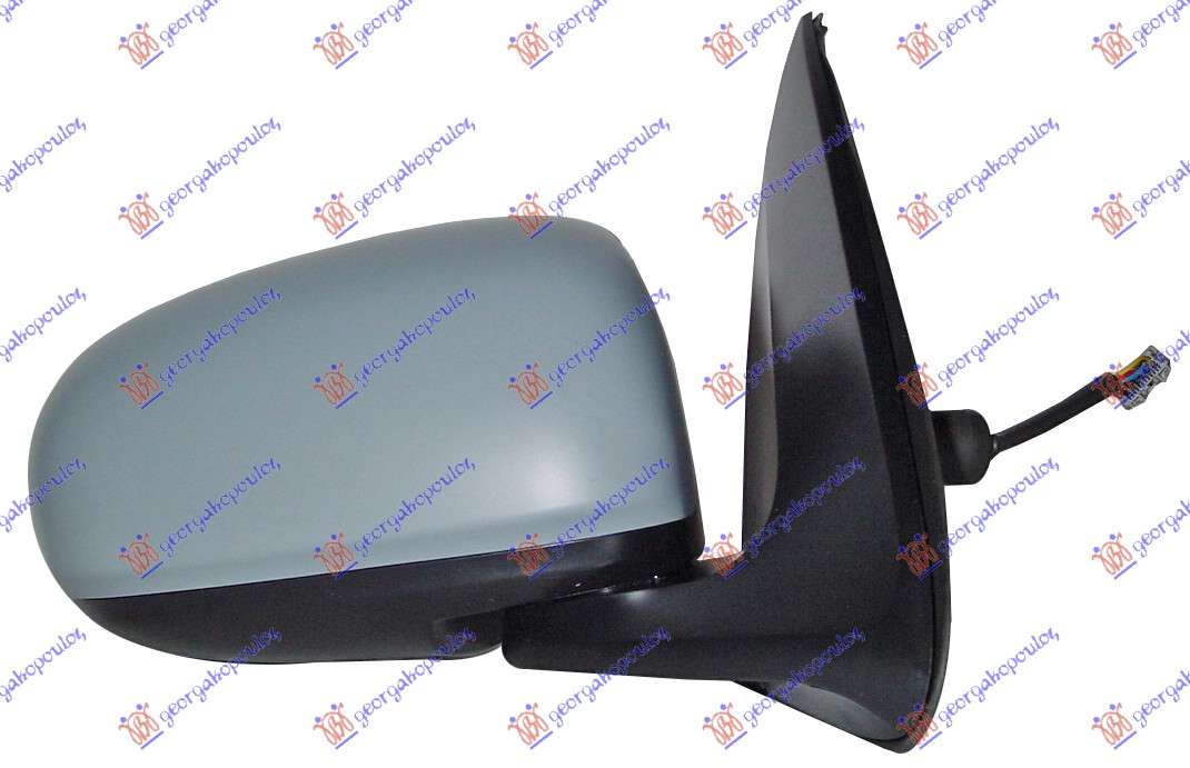 Nissan almera h/b 2000-2006 (n16) RETROVIZOR ELEKTRICNI SA GREJACEM PM (A KVALITET) (KONVEKSNO STAKLO)