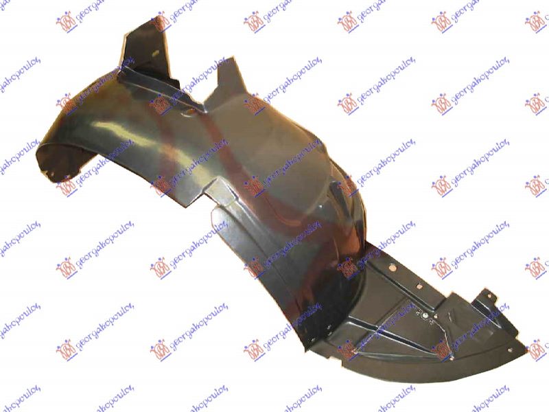 Citroen c3 2002-2010 (fc/fn) POTKRILO PLASTICNO -2006