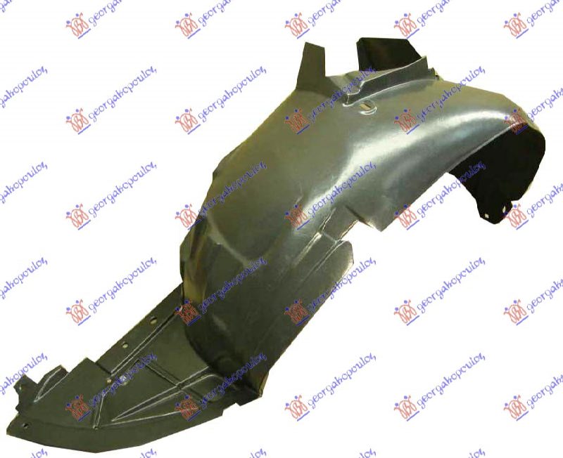 Citroen c3 02-10 POTKRILO PLASTICNO 06-