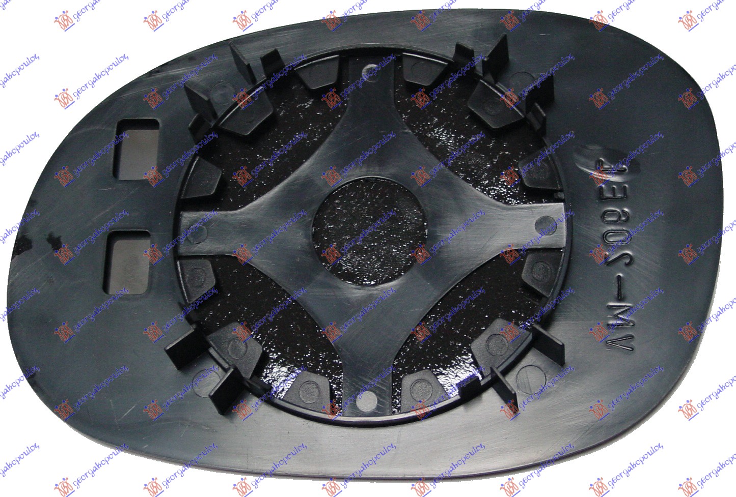 Citroen c3 2002-2010 (fc/fn) STAKLO RETROVIZORA SA GREJACEM (KONVEKSNO)