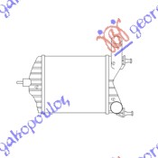 LANCIA Y 03-11 HLADNJAK INTERKULERA 1.3 MJTD (192x209x65)