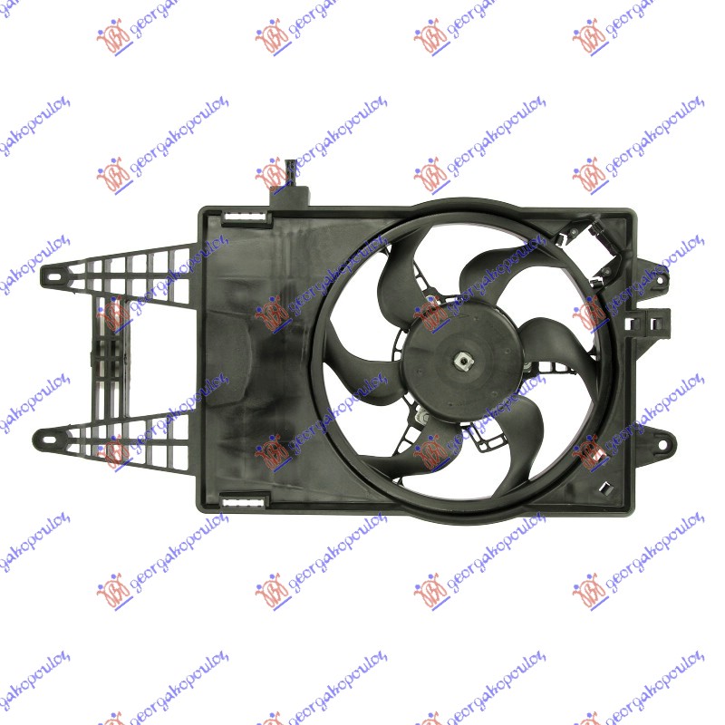 LANCIA Y 03-11 VENTILATOR KOMPLET (-AC) (MARELLI TIP)