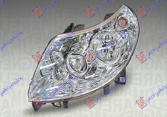 Citroen jumper 06-14 FAR ELEKTRICNI (H7/H15) SA LED DNEVNIM SVETLOM 12- (MARELLI)