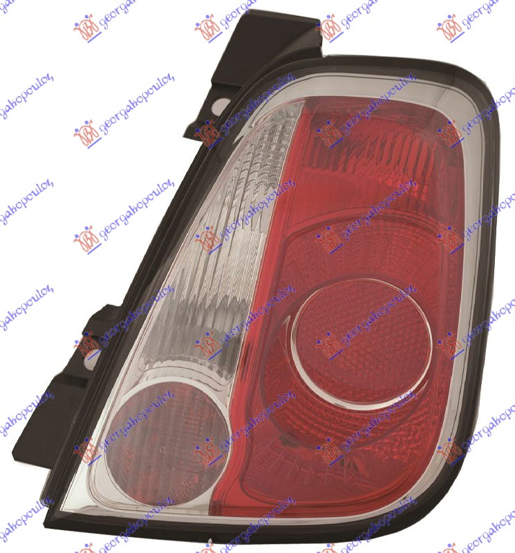 Fiat 500 07-15 STOP LAMPA (CABRIO) 12- (DEPO)