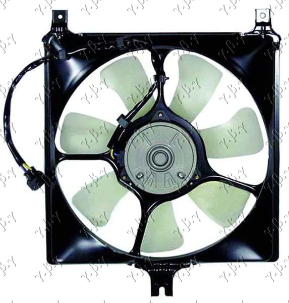 Suzuki ignis 2000-2008 (fh/mh) VENTILATOR KOMPLET (BENZIN) (+AC) (4 SRAFA)