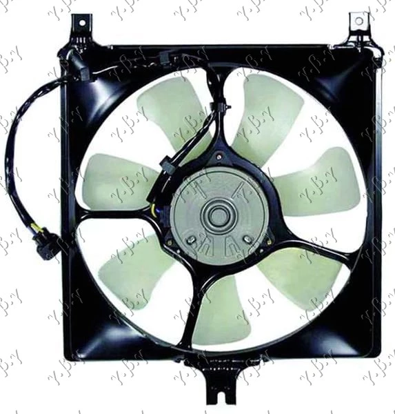 Suzuki ignis 00-08 VENTILATOR KOMPLET (BENZIN) (+AC) (4 SRAFA)