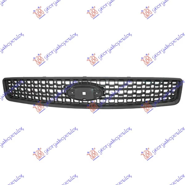 Ford fusion 02-12 PVC MASKA (CRNI OKVIR) 06-