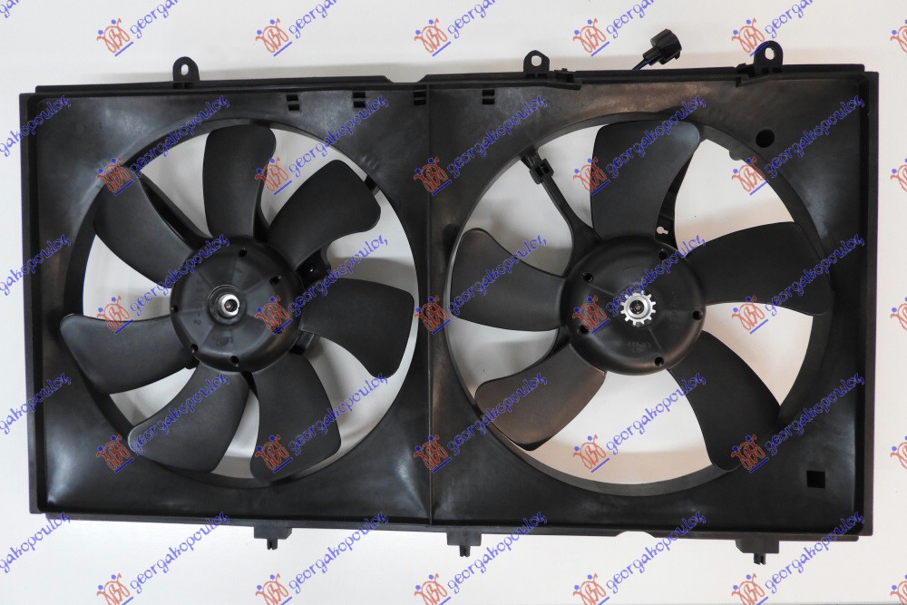 Mitsubishi lancer 04-08 VENTILATOR KOMPLET DUPLI (1.3-1.6-2.0)BE