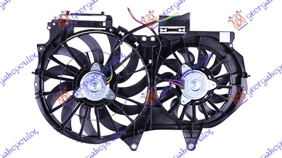 Audi a4 04-07 VENTILATOR DUPLI 1.6-1.8-2.0BEN 1.9-2.0D