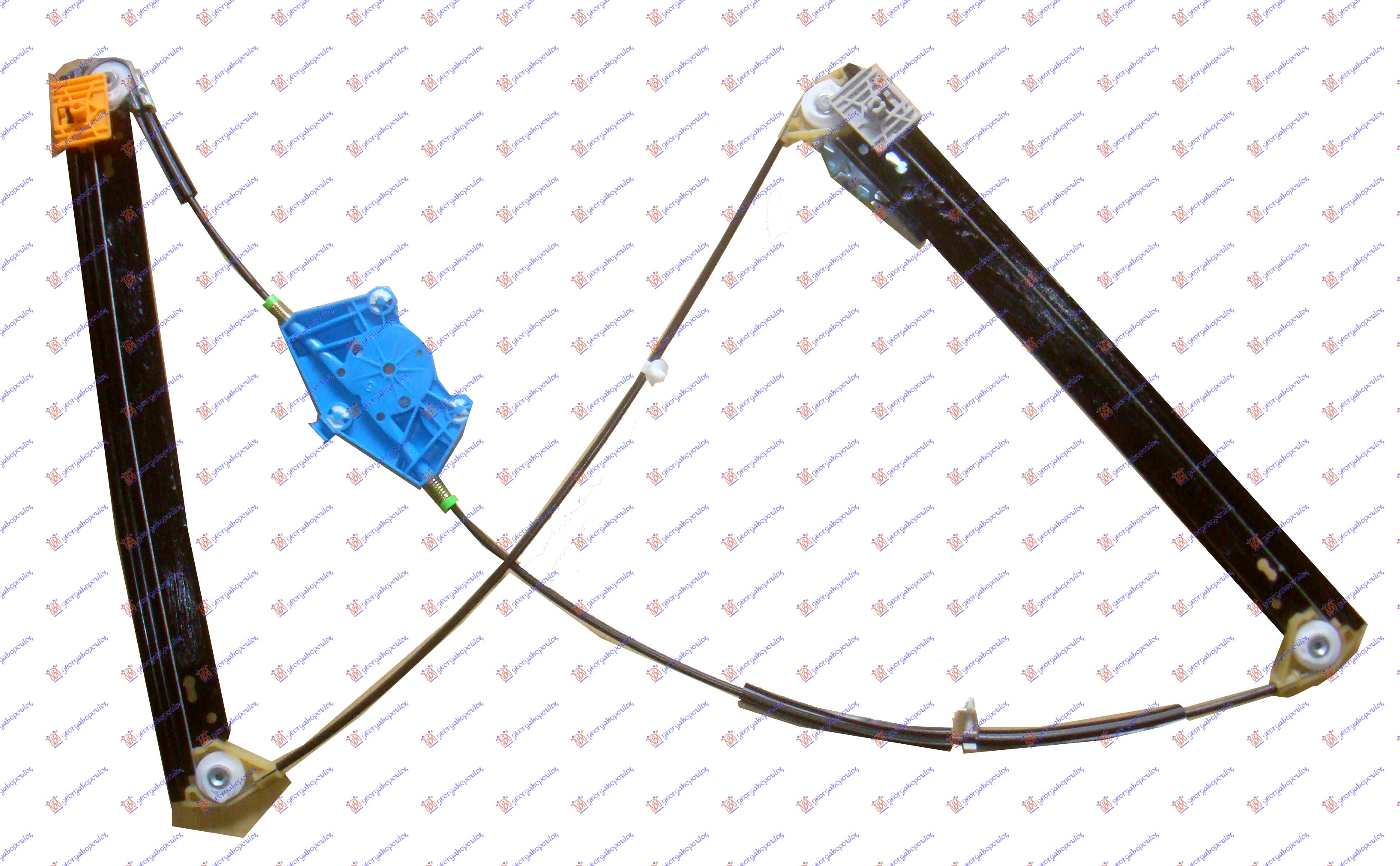 Audi a4 2004-2007 (8e2/8e5) PODIZAC PREDNJEG PROZORA ELEKTRICNI (BEZ MOTORA)