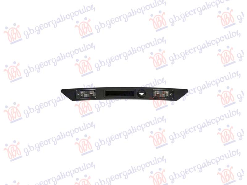 Audi a6 2004-2008 (4f2/4f5) PREKIDAC ZA OTVARANJE GEPEK VRATA KOMPLET (OKVIR) (2 SVETLA TABLICE) (OTVOR ZA KAMERU) (4 PIN)