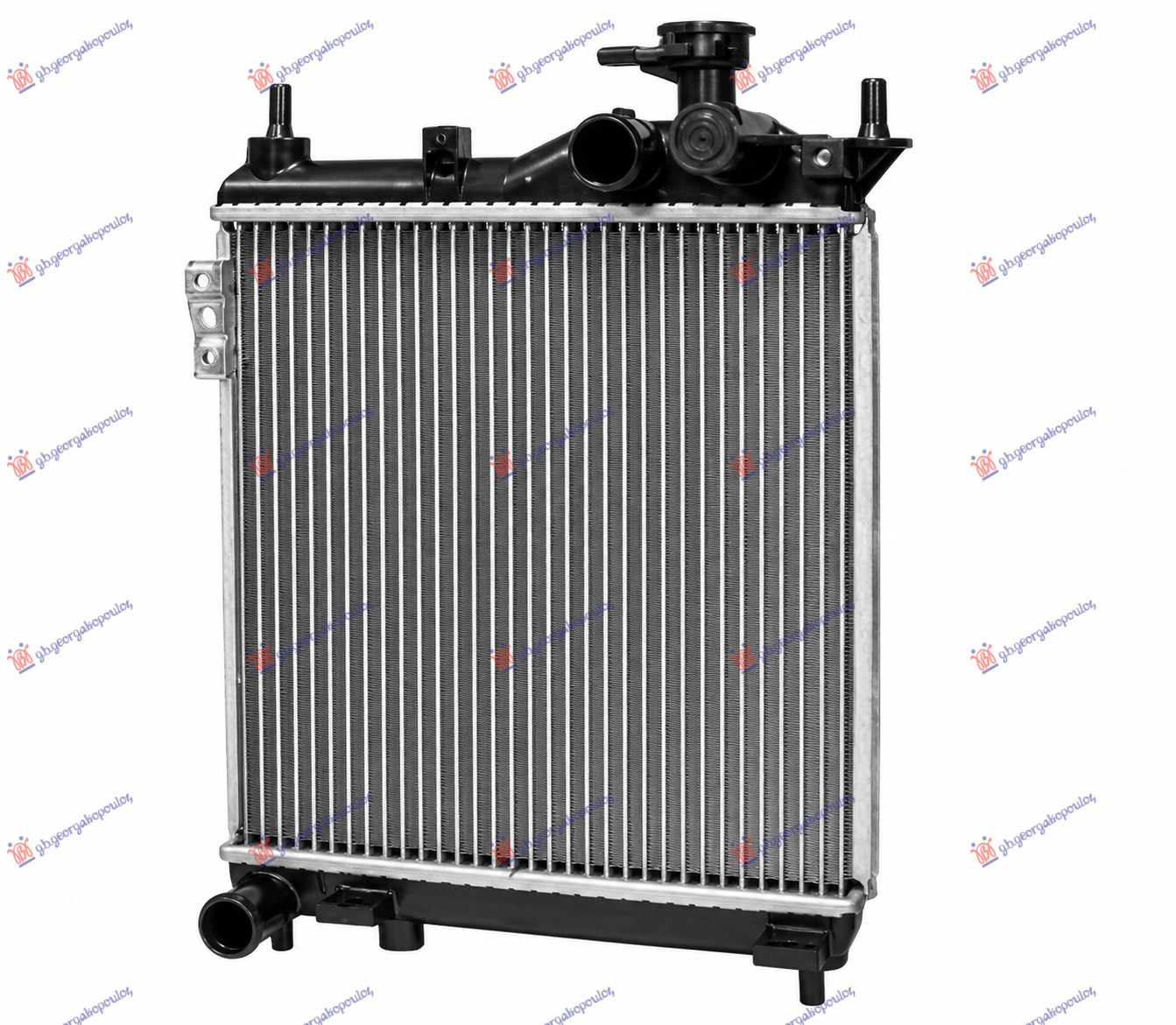 Hyundai getz 2002-2005 (tb) HLADNJAK MOTORA 1.1/1.3cc (+/-AC) (37x32) VENTILATOR 21.5cm (NRF)
