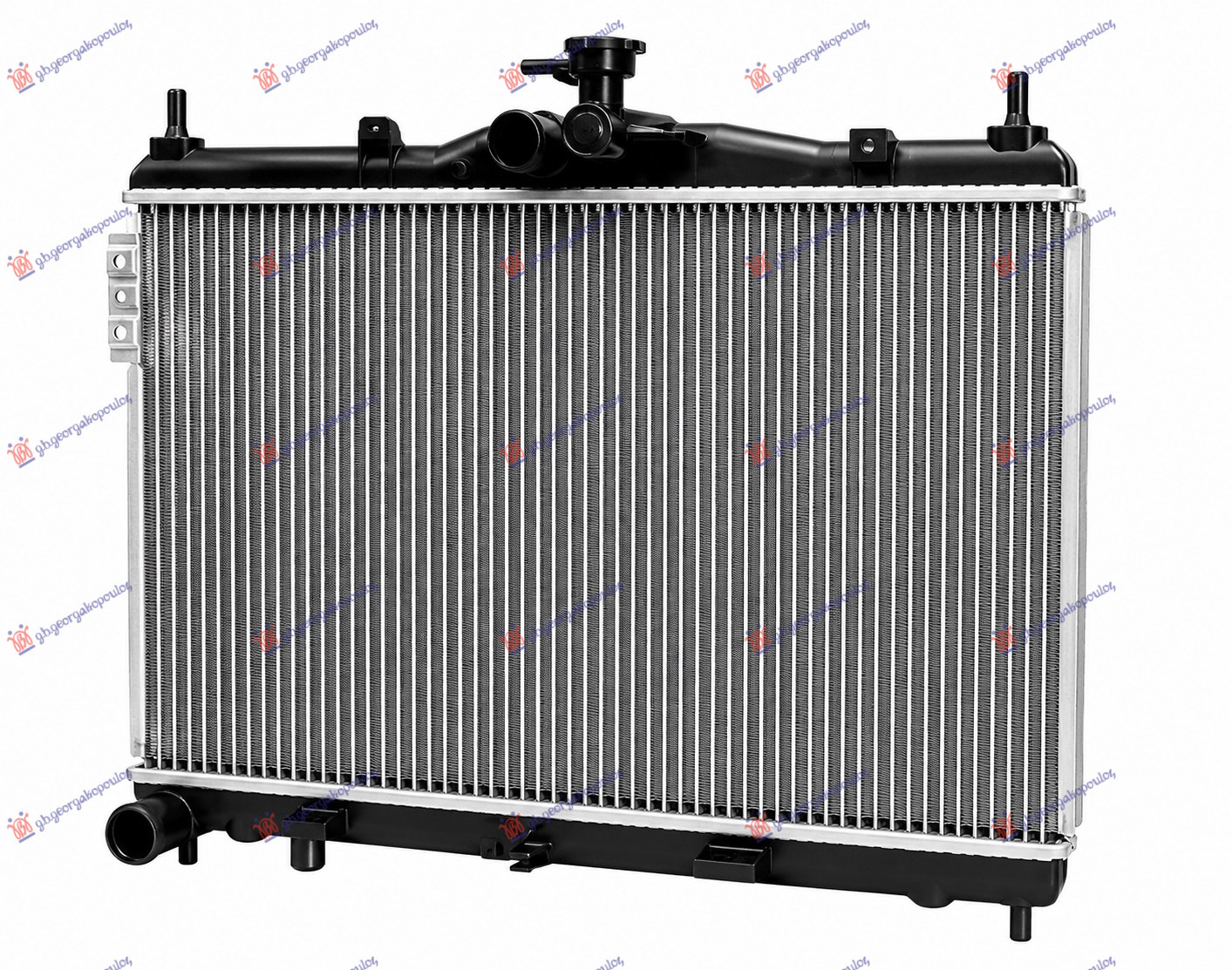 Hyundai getz 2006-2010 (tb) HLADNJAK MOTORA 1.6CC (+/-AC) (50x38) VENTILATOR 23cm (NRF)