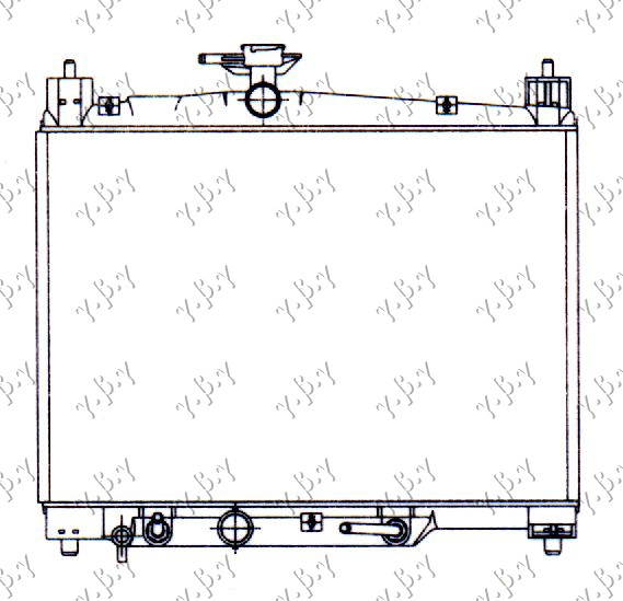 Toyota yaris 99-05 HLA KLI 1.0i 16V VTi (35x49)AUT OTV.SIST