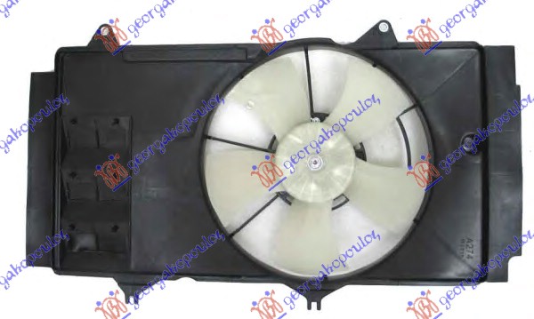 VENTILATOR KOMPLET (1.4 D4D)